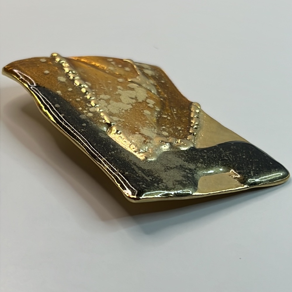 Modernist Multicolored Brooch - Picture 7 of 14